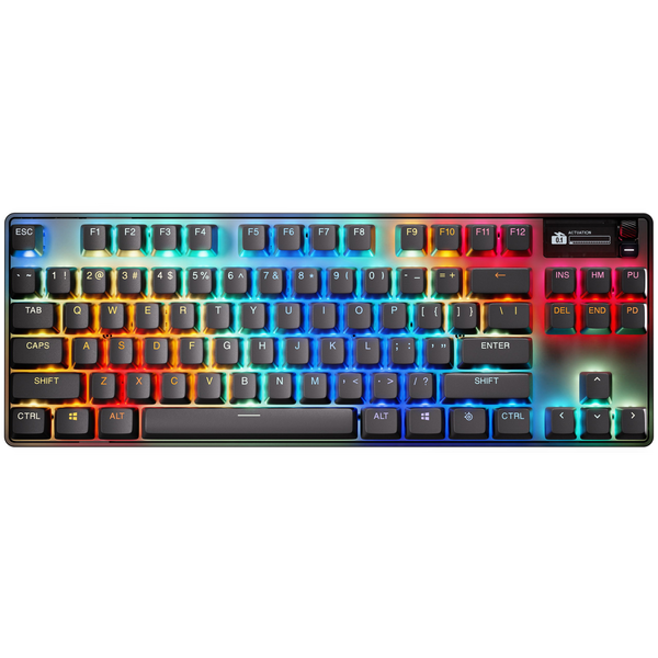 Геймърска клавиатура SteelSeries Apex Pro TKL Wireless Gen 3 OptiPoint 3.0 механичен превключвател