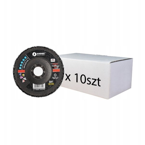 ANDRE KRĄŻEK SZLIFIERSKI CBS 125mm HARD - RED