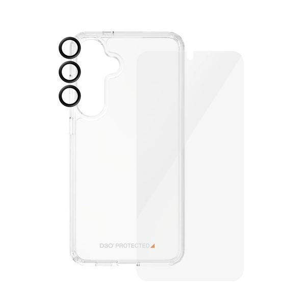 PanzerGlass 3-in-1 Bundle Glas, Case, Cam Klar skærmbeskytter 1 stk