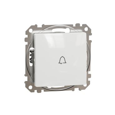 Schneider csengőjellel SDD egypólusú nyomó fehér (SDD111131) (SDD111131)