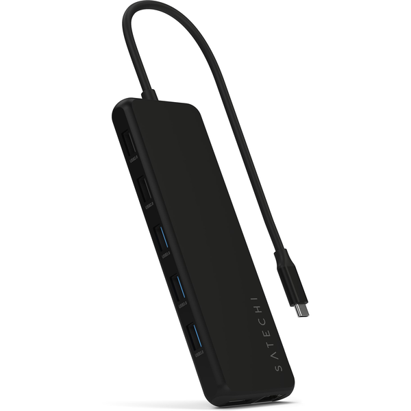 Satechi 13-in-1 USB-C Triple Display Multiport Adapter - Black