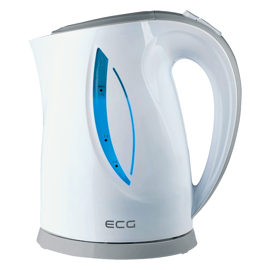 ECG RK 1758 1,7 L Vízforraló - Fehér/Szürke (RK-1758 GREY)
