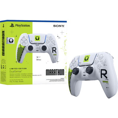 Sony DualSense Wireless Controller - Marathon Limited Edition Fehér, Zöld Bluetooth/USB Gamepad Analóg/digitális Android, MAC, PC, PlayStation 5, iOS