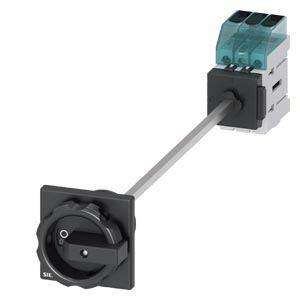 Siemens 3LD3448-0TK51 22kW szerelő lapra kivezetett hajtással fekete kar főkapcsoló (3LD3448-0TK51)