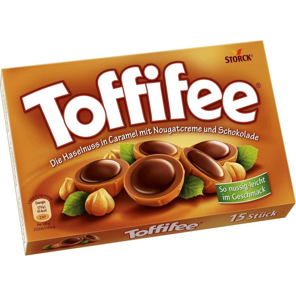 Toffifee mogyorós nugátkrémmel és csokoládéval (125 g)