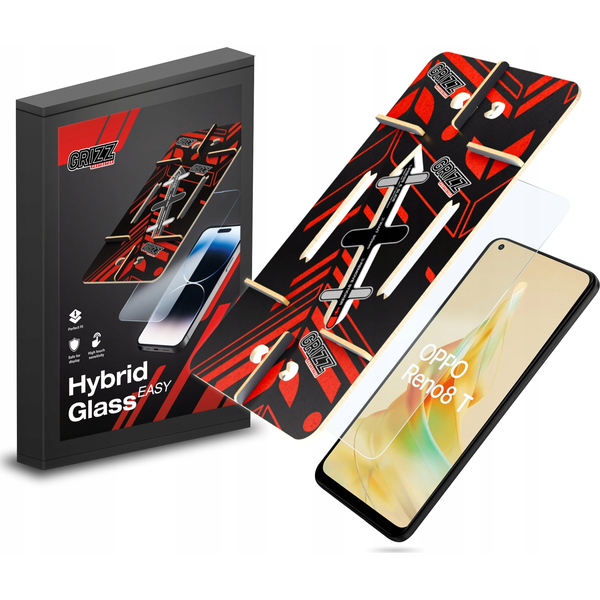  GrizzGlass Szkło hybrydowe GrizzGlass HybridGlass Easy do Oppo Reno 8T