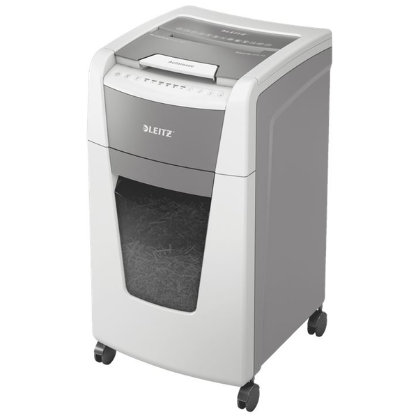 Leitz 80160000 papirmakulator Mikromakulering 22 cm Grå, Hvid