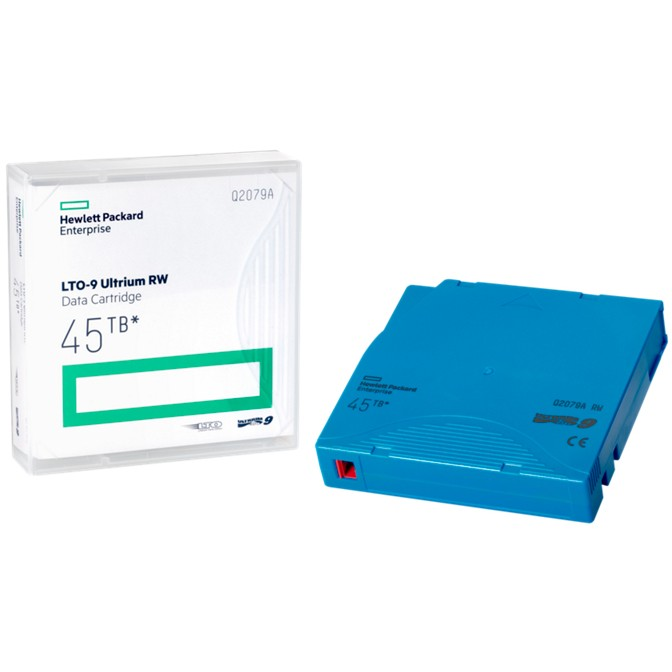 HPE LTO-9 Ultrium 45TB RW Data Cartridge (Q2079A)