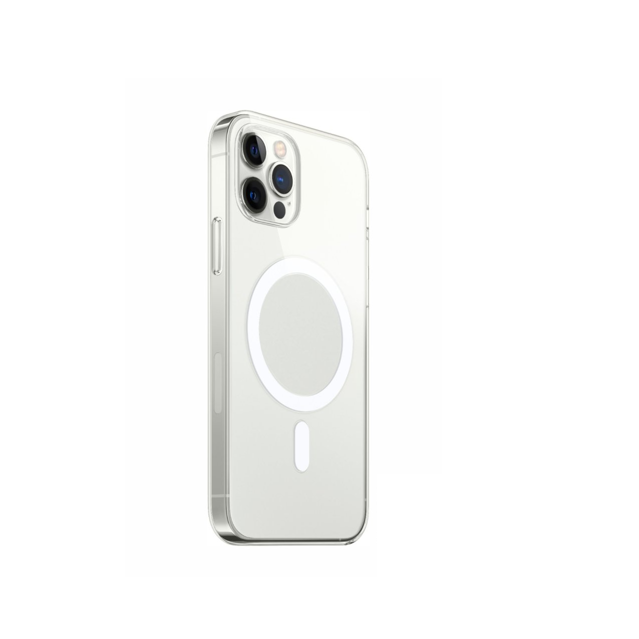 Swissten Clear Jelly Apple iPhone 14 Pro MagStick Szilikon Tok - Átlátszó (33001713)