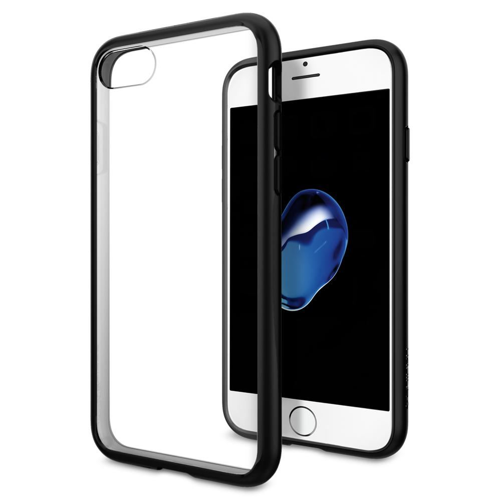 Spigen Ultra Hybrid Apple iPhone 7 hátlaptok átlátszó-fekete (042CS20446 / 042CS20926) (042CS20446)