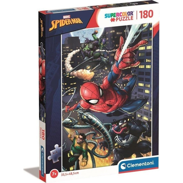 Clementoni Marvel spiderman Legpuzzel 180 stuk(s) Strips