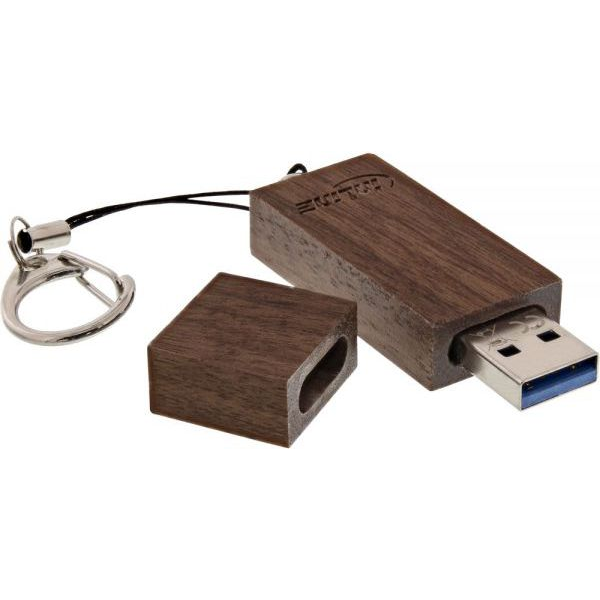 InLine 35063W memorii flash USB 32 Giga Bites USB Tip-A 3.2 Gen 1 (3.1 Gen 1) Castaniu