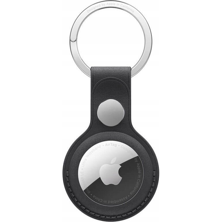 Apple AirTag FineWoven Key Ring - Black (MA7G4ZM/A)