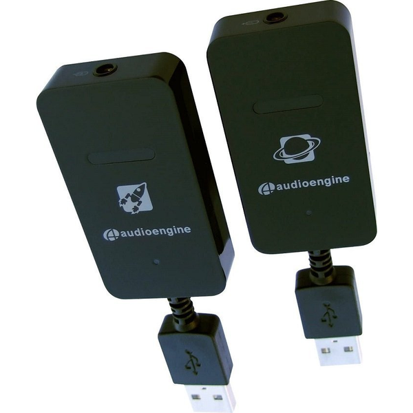 Audioengine W3 2db Jack 3,5mm USB-A 2.0 -> Jack 3,5mm wireless DAC fekete