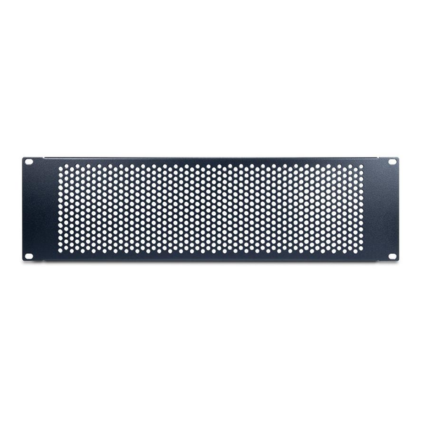 Inter-Tech IPC 19" Lochblende 3HE,134x482x11mm, RAL 9005 (88887320)