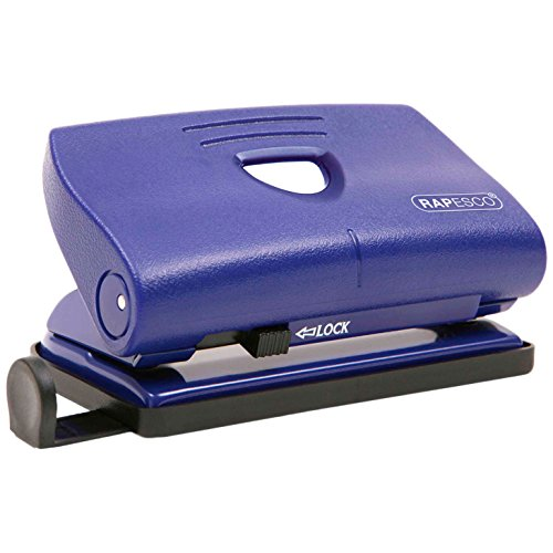 Rapesco 810-P Kétlyukú 12 lap kapacitású lyukasztó - Kék