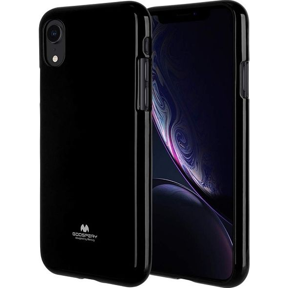 Mercury Jelly Apple iPhone 13 Pro/13 szilikon tok, fekete (8809824785306)