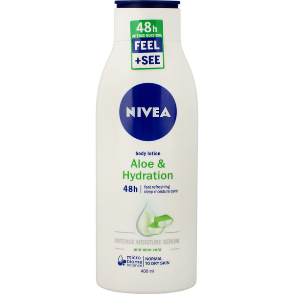 Nivea testápoló tej Aloe&Hydration 400ml (9005800286761)