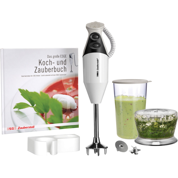 ESGE M 160 G Gourmet 0,6 L Nedsænkning blender 160 W Anthracit, Hvid