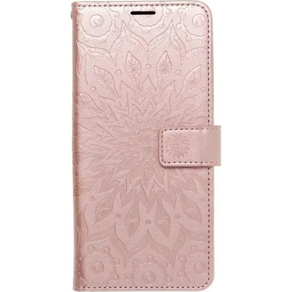 ZONE Luna Book oldalra nyitható tok Xiaomi Redmi Note 13 Pro Plus 5G piros