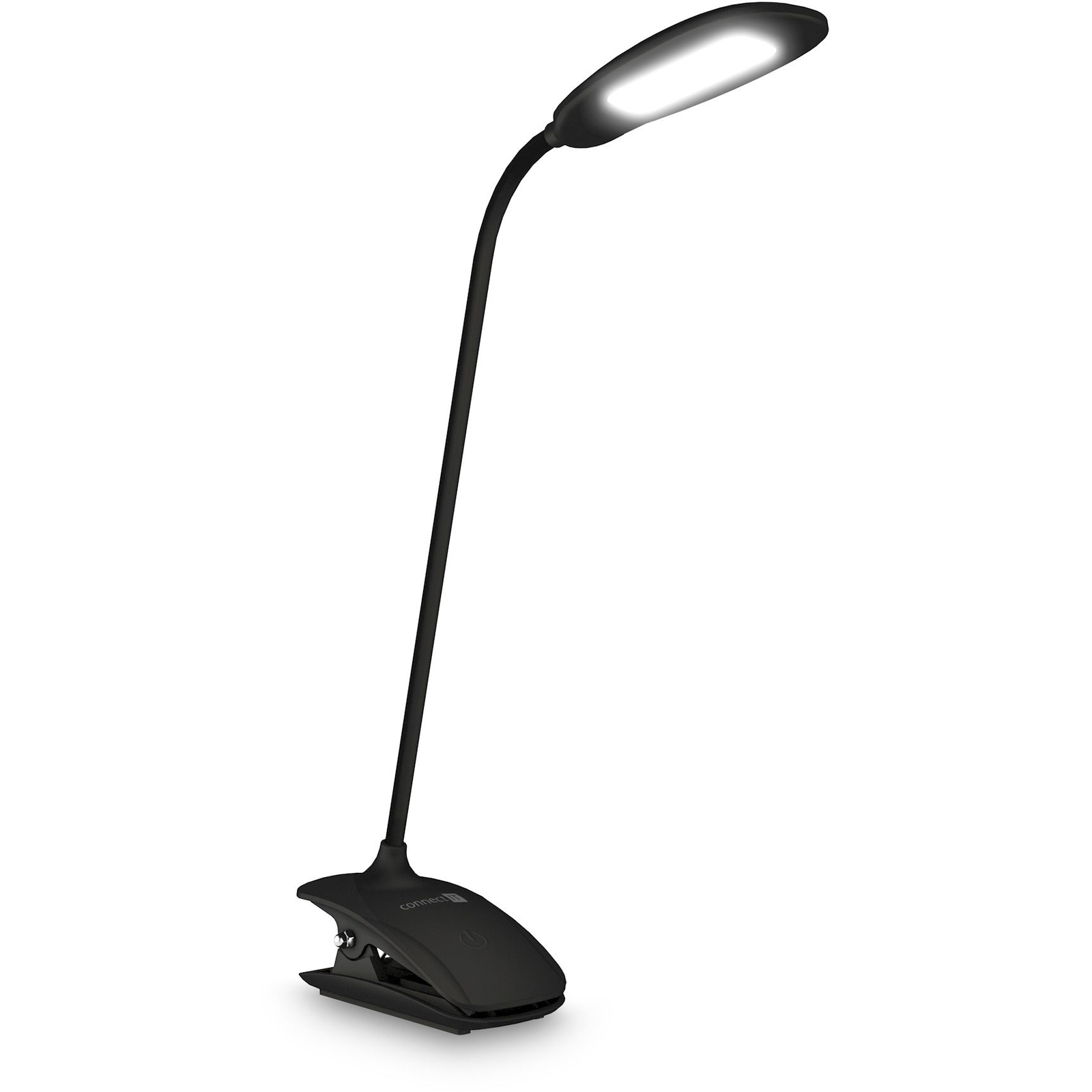 CONNECT IT CLIP klipsszel, LED, fekete (CLI-7020-BK)
