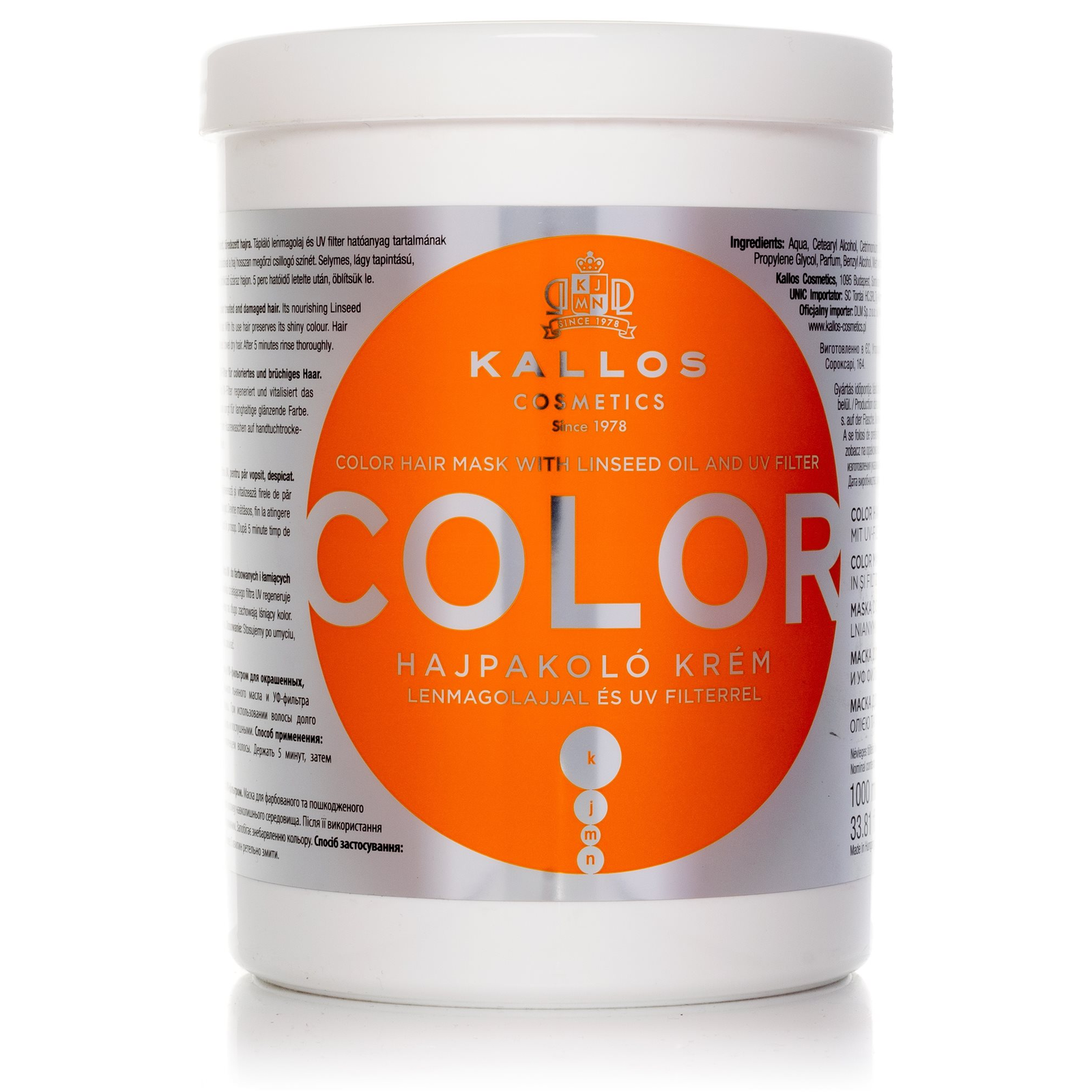 KALLOS Color Mask 1000 ml (5998889508135)