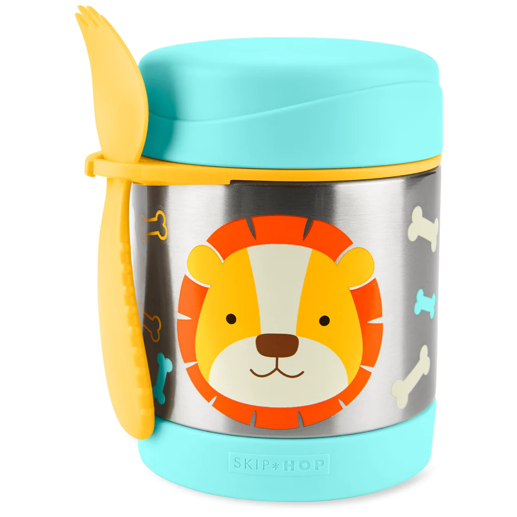 Skip Hop Zoo Rozsdamentes acél étel tároló - Oroszlán (9O285210)