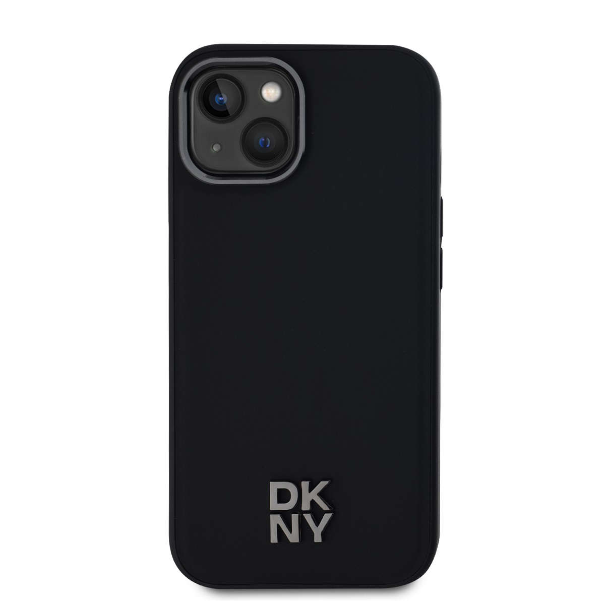 DKNY iPhone 14 MagSafe PU Bőr Telefon tok - Fekete (DKHMP14SPSMCSLK)