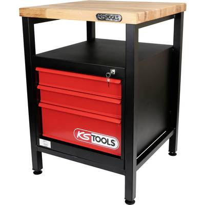 KS Tools Munkapad (Sz x Ma x Mé) 600 x 840 x 600 mm Fekete, Piros (8650010)