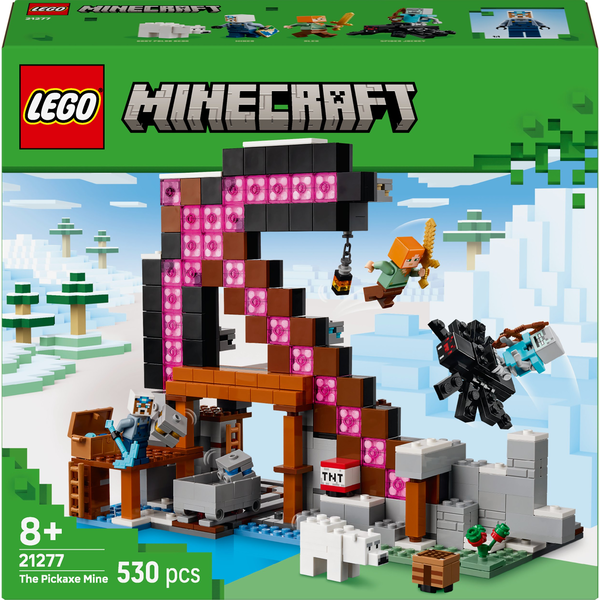 LEGO MINECRAFT THE PICKAXE MINE 21277