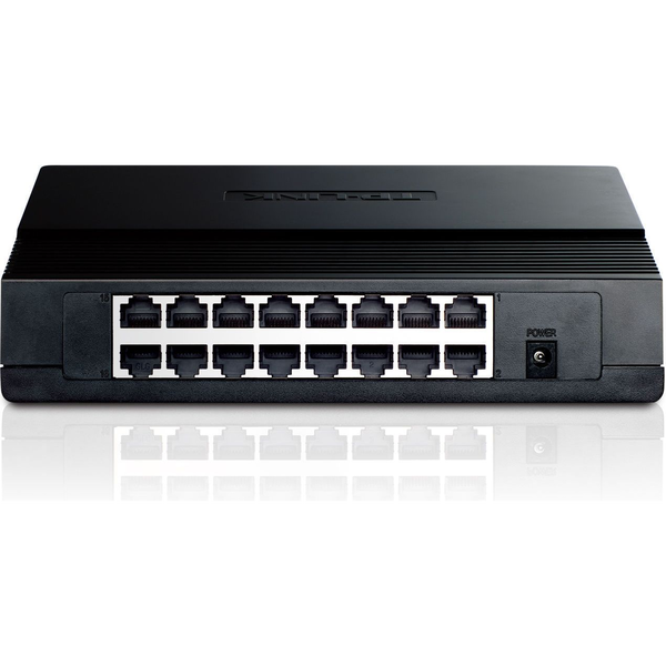 TP-Link TL-SF1016D netwerk-switch Fast Ethernet (10/100) Zwart