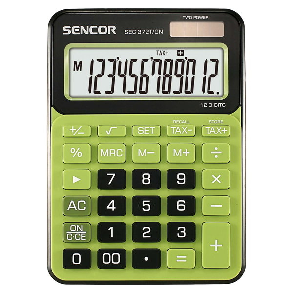 Sencor SEC 372T/GN Asztali Számológép