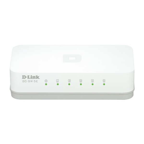 D-Link GO-SW-5E/E switch No administrado Fast Ethernet (10/100) Blanco