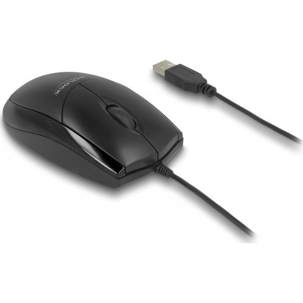 Optická myš USB, tichá Delock 12106