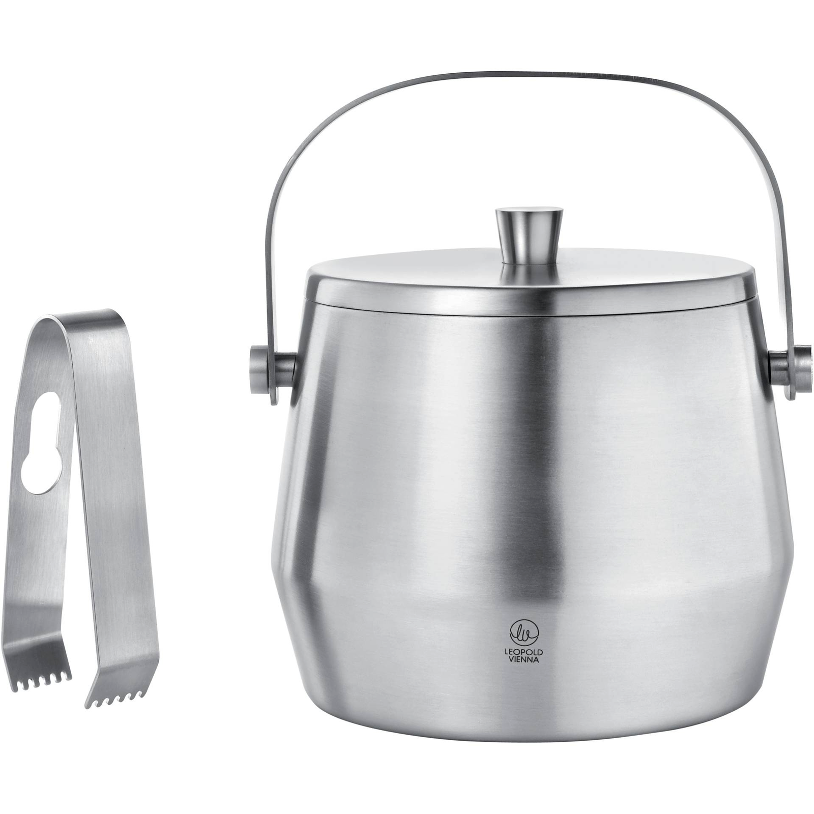 Leopold Vienna LV243000 1L Jégtartó + Fedél - Ezüst (LV243000)