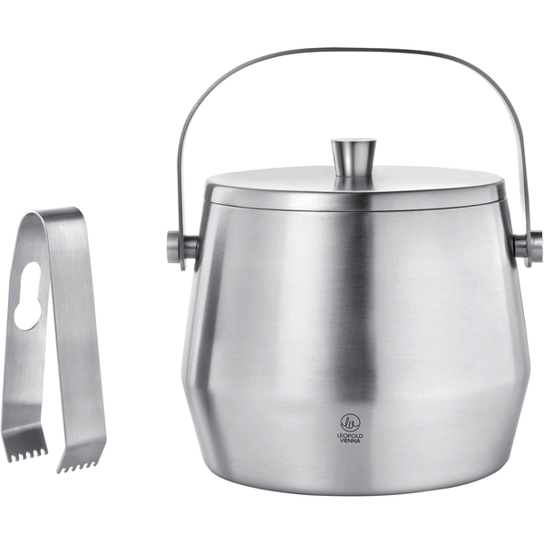 Kyblík Leopold na led 1L s kleštěmi matný