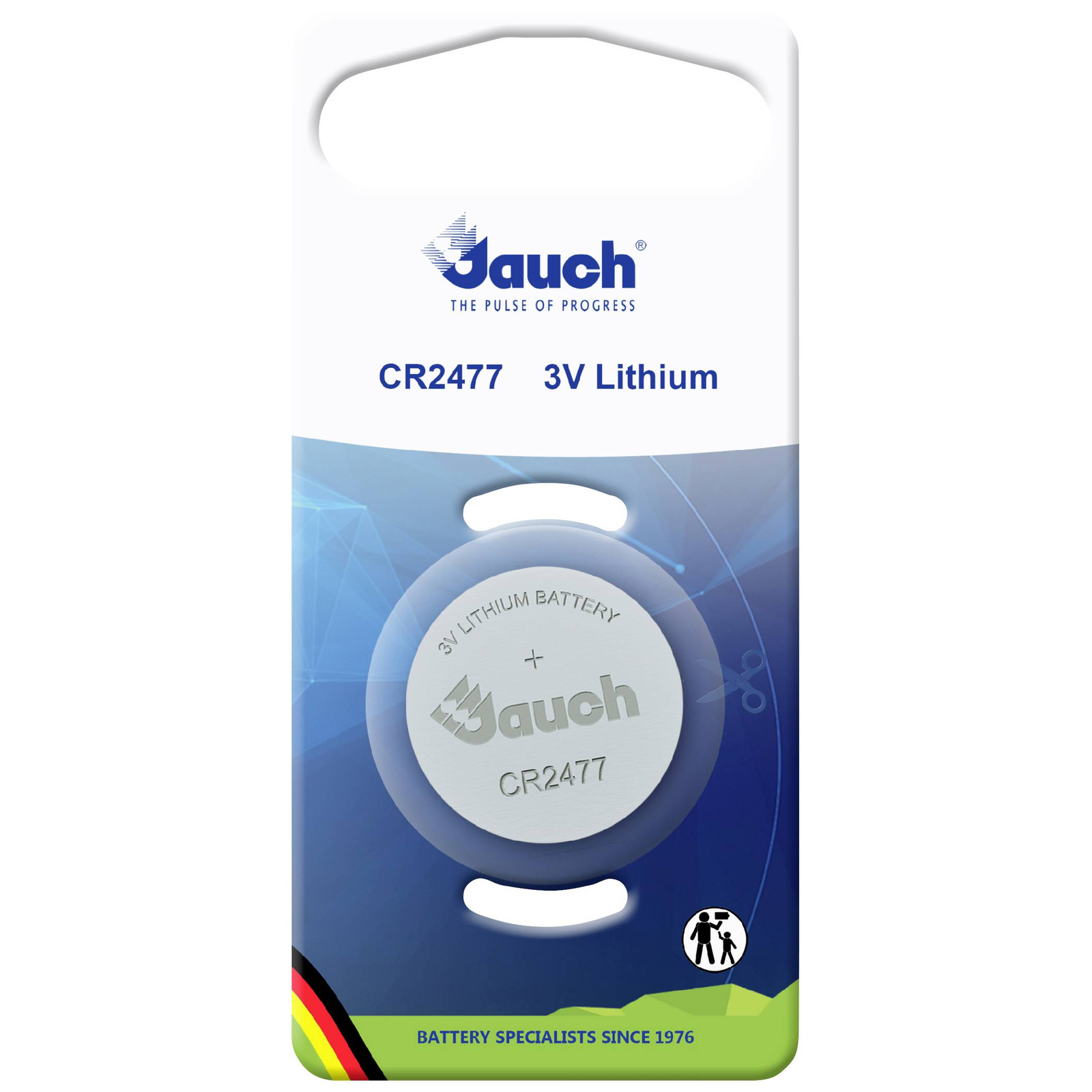 Jauch Quartz Gombelem CR 2477 3 V 1 db 1000 mAh Lítium (250004) (250004)