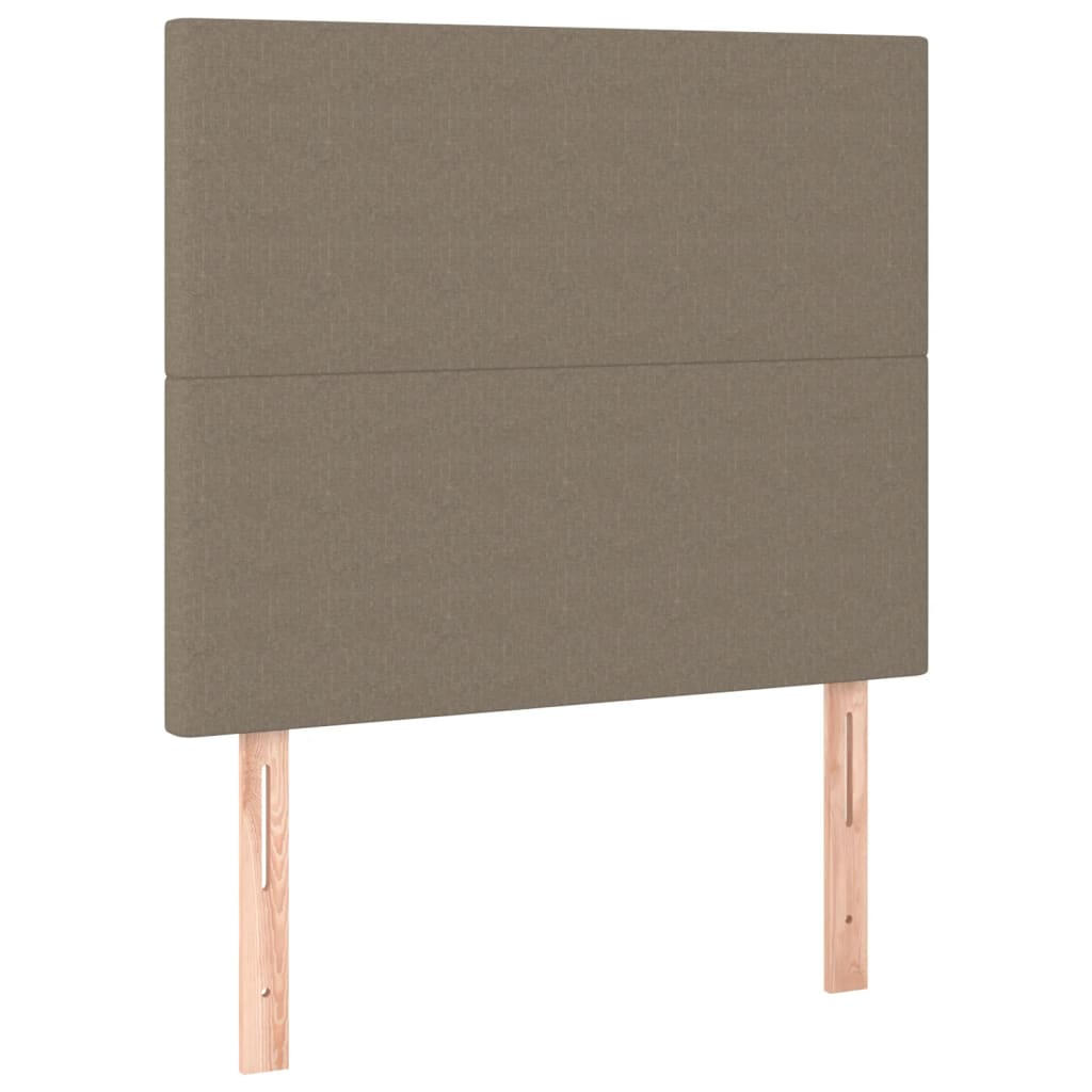 2 db tópszínű szövet fejtámla 80x5x78/88 cm (3116030)