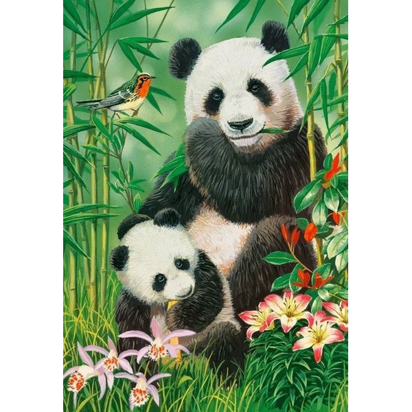 Castorland 1000 db-os Puzzle - Panda Brunch (C-104987)
