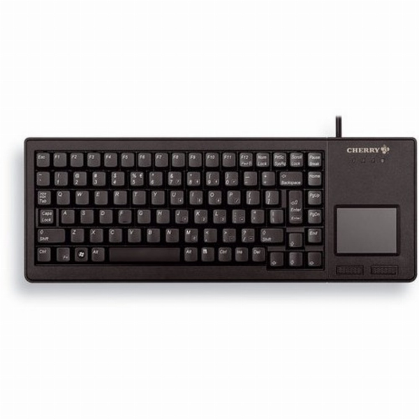 CHERRY XS Touchpad klávesnice USB QWERTZ Německý Černá