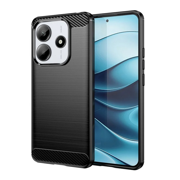 Szilikon telefonvédő (ütésállóság, légpárnás sarok, szálcsiszolt, karbon minta) FEKETE Xiaomi Redmi Note 14 5G "Gigapack csomagolás" (GP-166760) Szilikon telefonvédő (ütésállóság, légpárnás sarok, szálcsiszolt, karbon minta) FEKETE Xiaomi Redmi Note 14 5G "Gigapack csomagolás" (GP-166760)