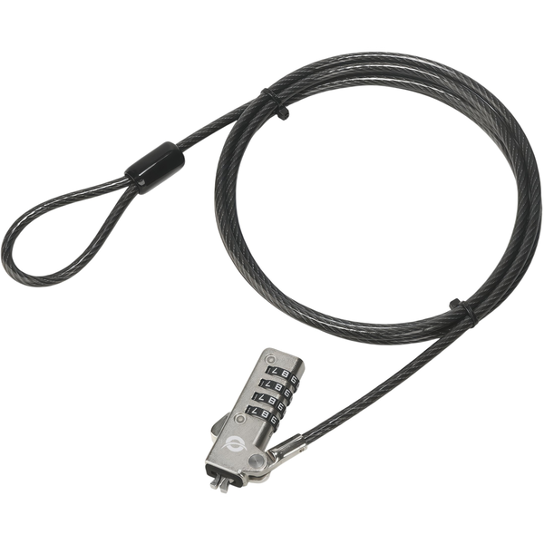 Conceptronic CUSTODIO01BW cavo di sicurezza Nero 1,8 m