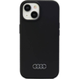 Audi Apple iPhone 13 / 14 / 15 szilikon tok, fekete