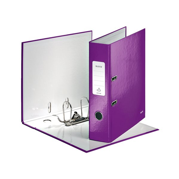 Leitz 180 Wow A4 Iratrendező lakkfényű - Lila (10050062)