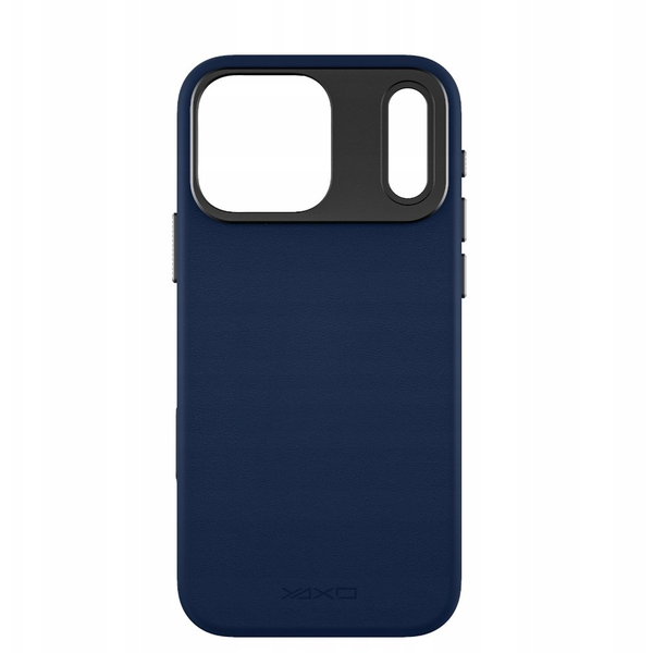Yaxo Etui na telefon Leather Gear Slim Case MagSafe iPhone 17 Pro Dusky Blue