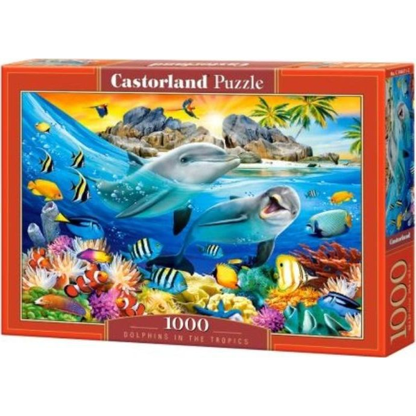 Castorland C-104611-2 puslespil 1000 stk Dyr
