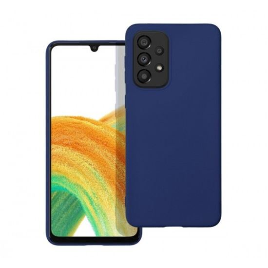 Forcell Soft Samsung Galaxy A33 5G szilikon hátlap tok sötétkék (65141)