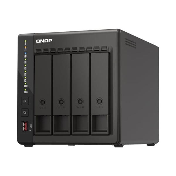 QNAP TS-453E NAS Tower Připojení na síť Ethernet Černá J6412