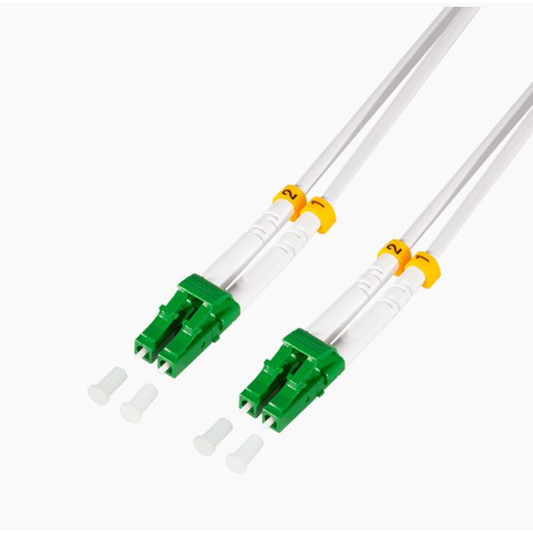 LogiLink FC0LC01 cavo InfiniBand e in fibra ottica 1 m 2x LC Bianco