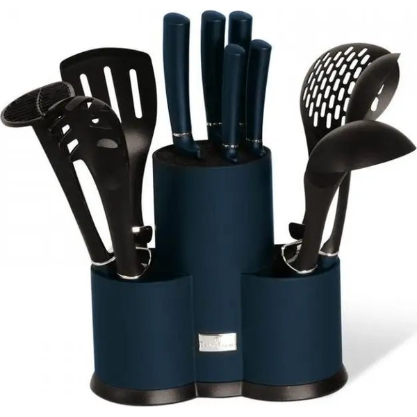 Berlinger Haus BH/6249NA akvamarin 12 részes kés- és konyhai eszközkészlet